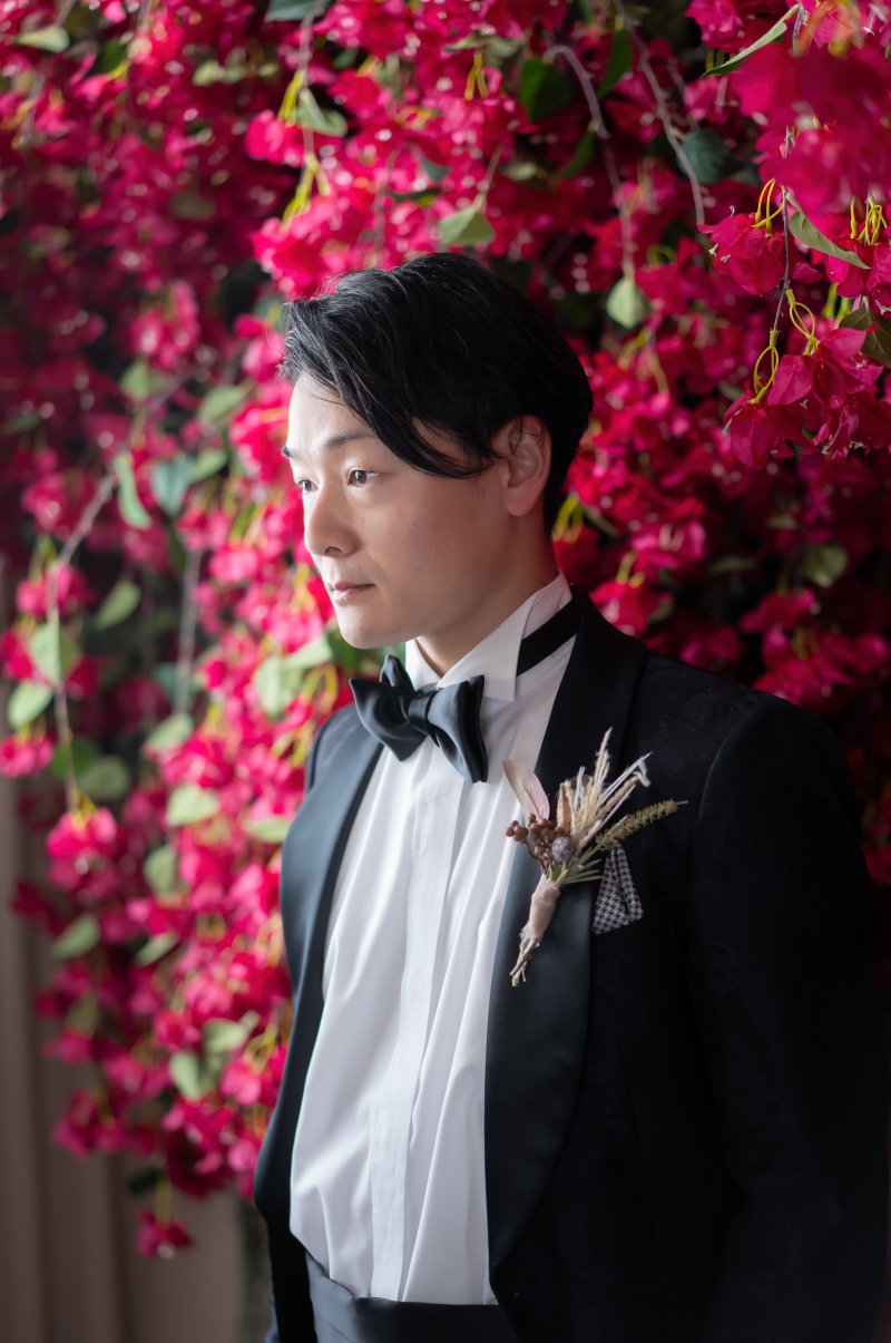新郎さまのソロショット