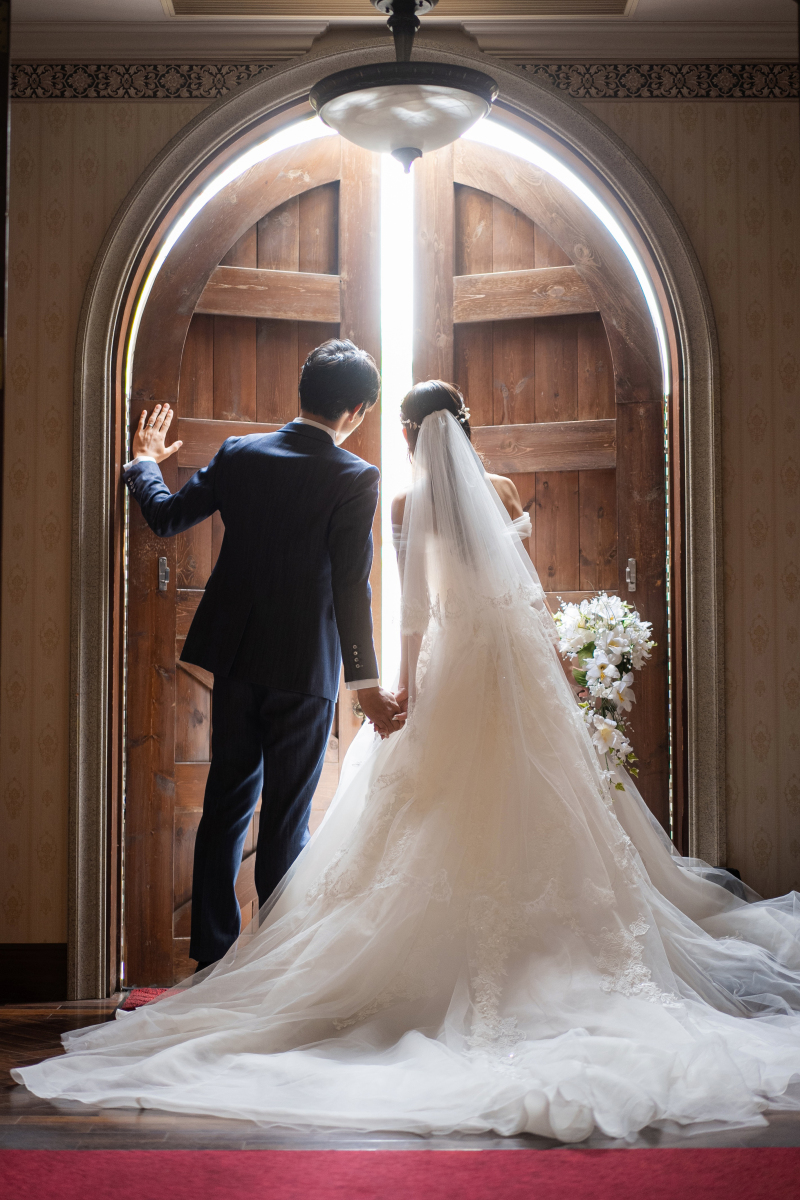 ドレス撮影@チャペル