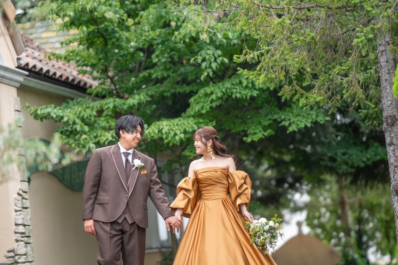 カラードレス撮影