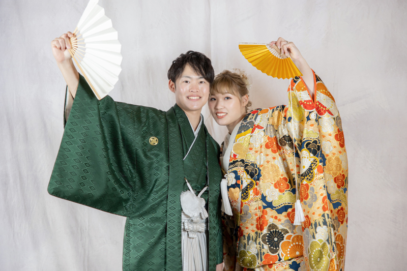 色打掛＋セルフィ―