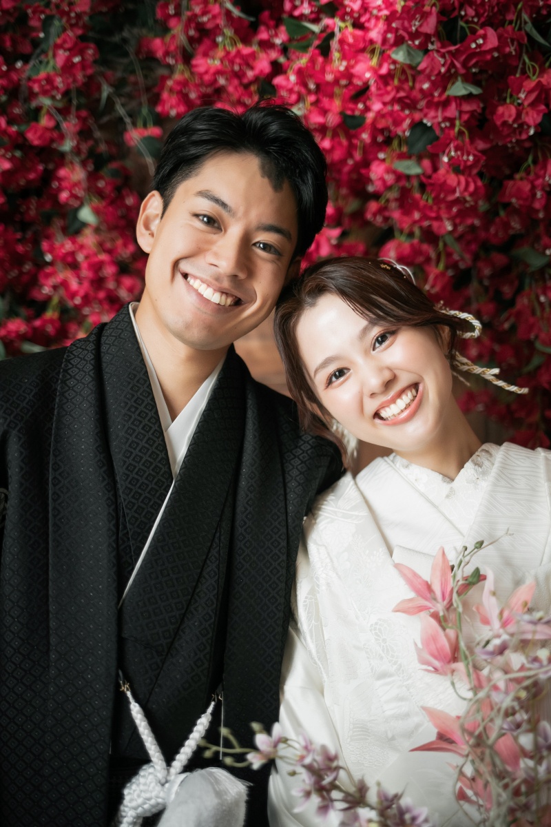 白無垢×flowerarch