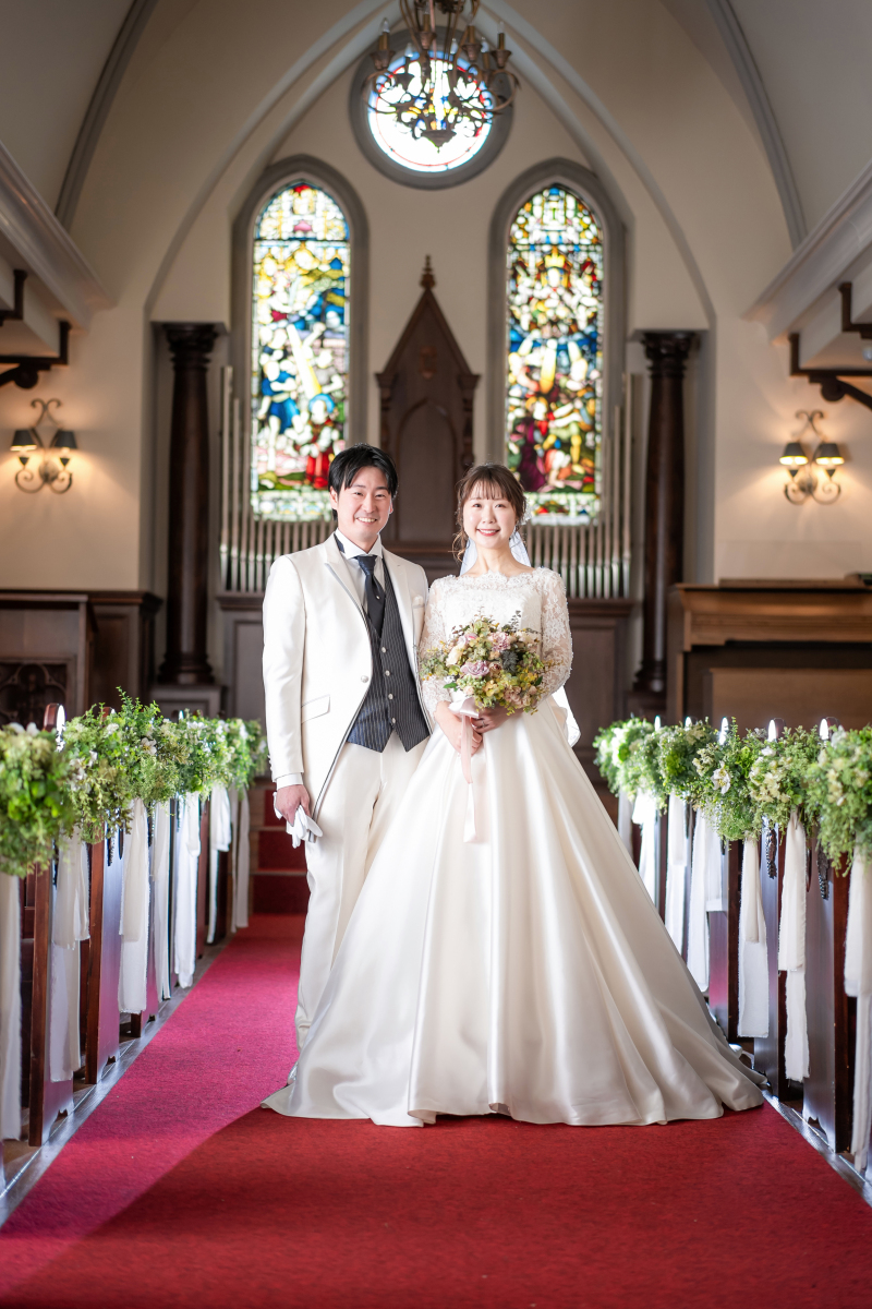 チャペルの全身写真