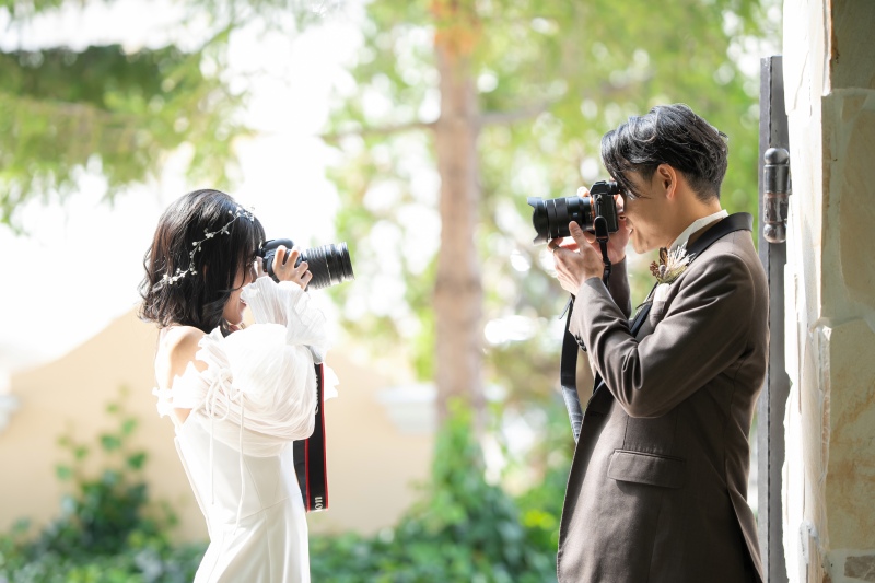 おふたりの好きも写真に残します