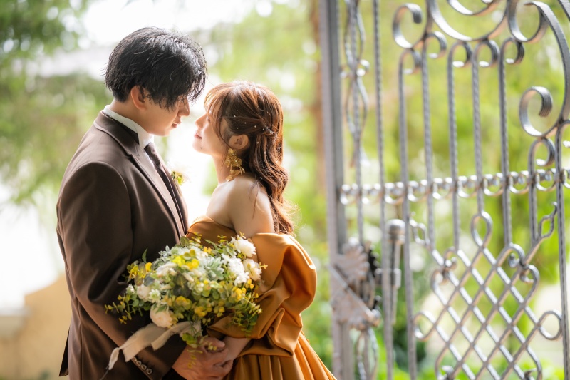 カラードレス撮影