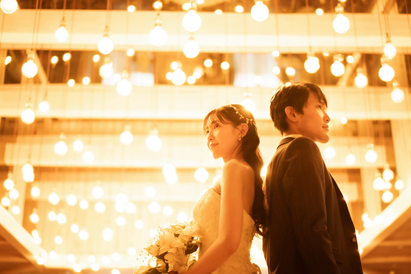 ウエディングドレス撮影@バンケット