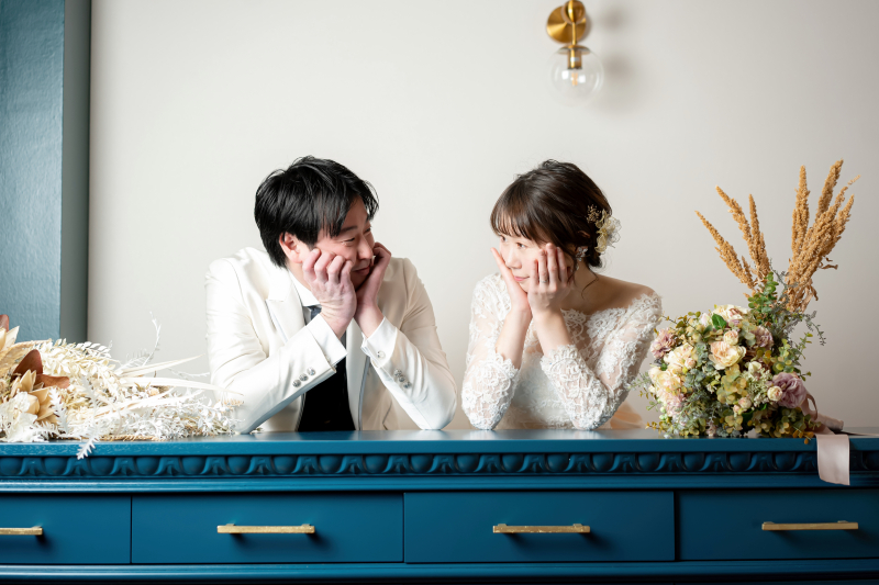 こちらもカフェでの撮影です