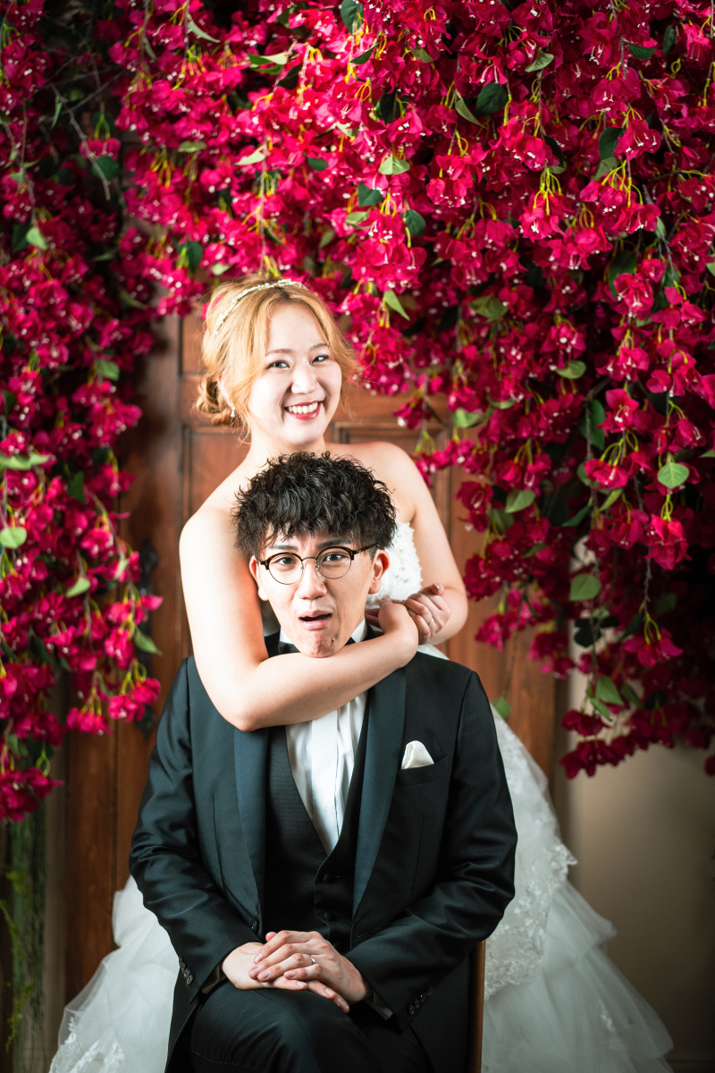 フラワーアーチ撮影続き