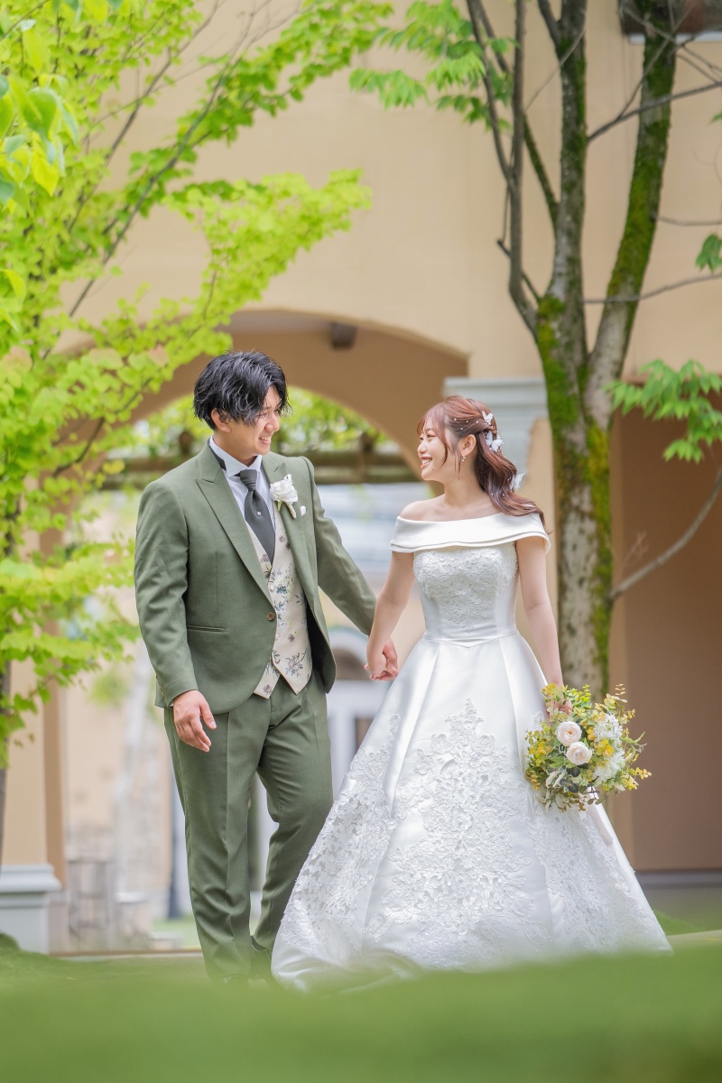 ウエディングドレス撮影