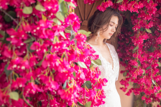 新婦様　ヘアメイクリハーサル