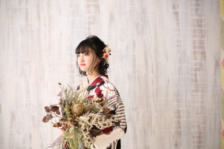 女性ヘアセット