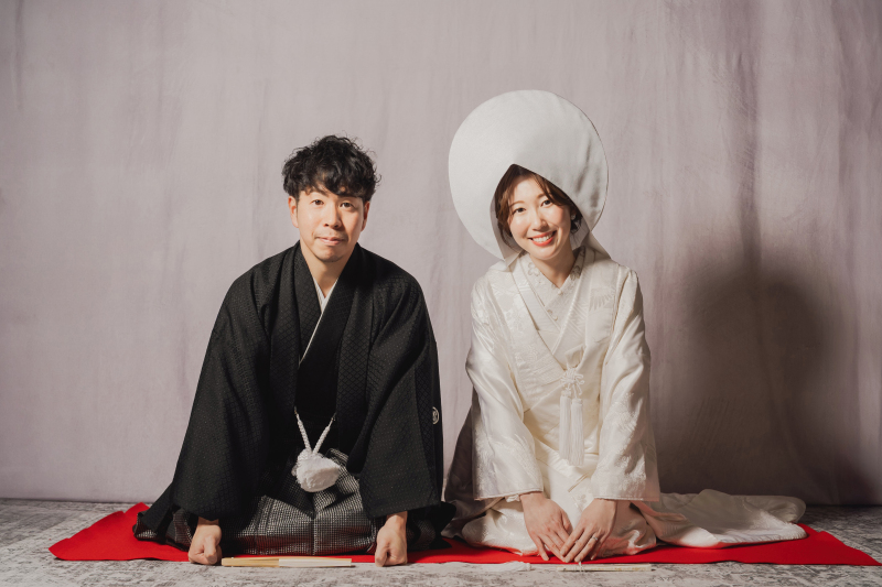 【秋花とロケフォト】ドレス+和装◆\丘陵公園や悠久山で撮影可能/衣装+着付け+ヘアメイク+撮影+データ+アルバム一冊