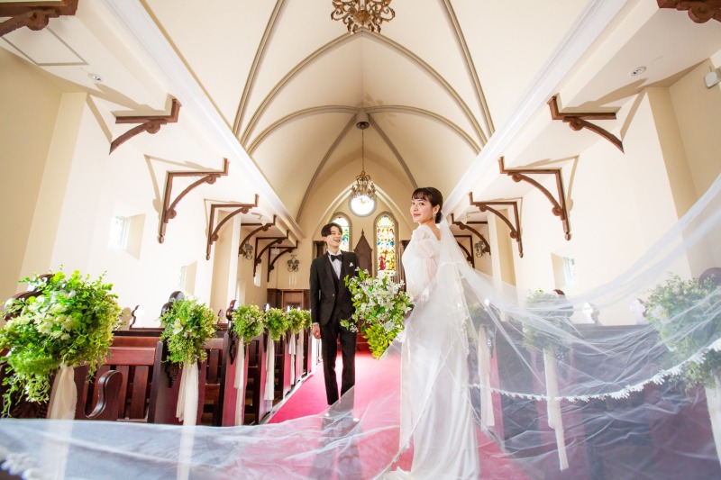 ドレス×色打掛2着がお得【今だけ40,000円OFF】6つ選べる撮影シーン◎セルフエステ＆レタッチで叶う美しい花嫁|12月末まで