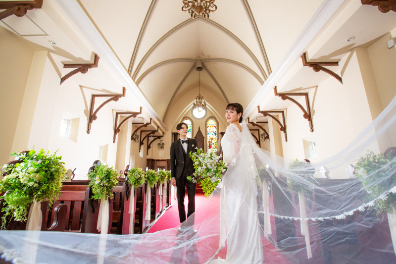 【スタンダード】和装＆ドレス2着プラン◆ガーデン・スタジオ◆6シーン撮影