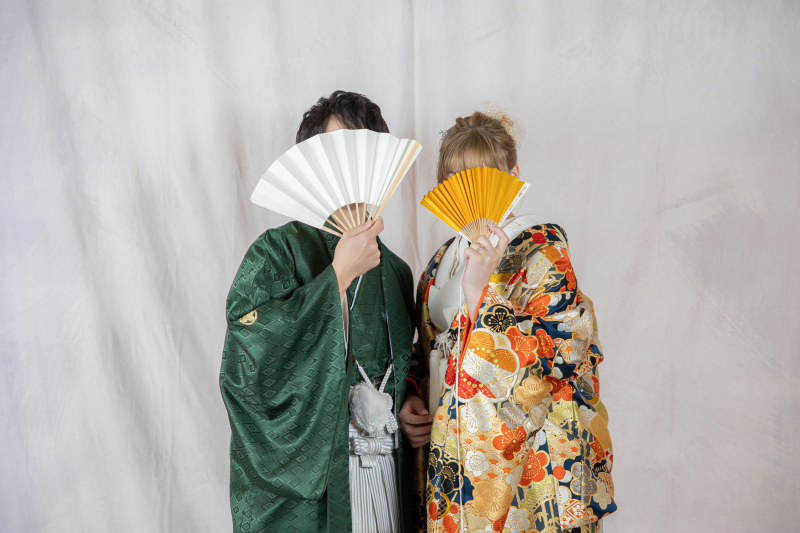 【全データ付きプラン】和装+洋装2着プラン◆ガーデン・スタジオ◆6シーン撮影