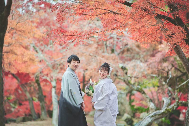 新郎新婦さん〜