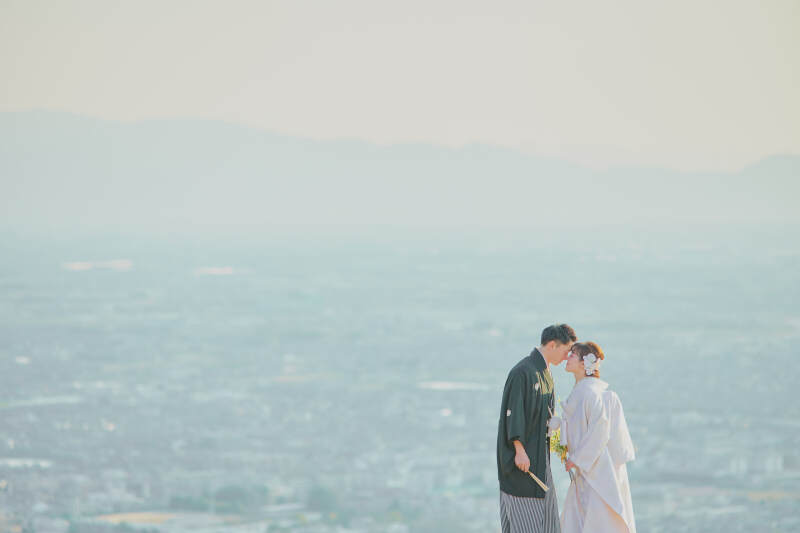 若草山と日本庭園撮影スポット
