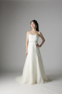 ドット刺繍スカートパールベルト/WD01013