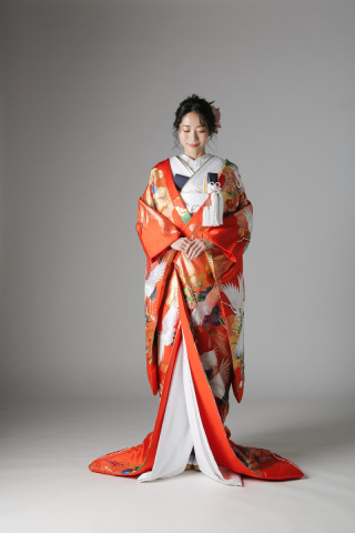 鶴 花車 松 藤 / IU00882