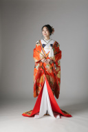 金雲取文様 舞鶴 / IU00902