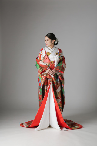 ラメ 飛鶴 扇 流水 / IU00834