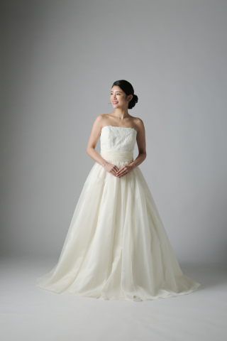 シンプルオーガンジースカート/WD01070