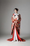 鳳凰 鳩 四季花 御所車 / IU00832