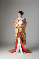 金雲取文様　飛鶴　松　梅/ IU00823