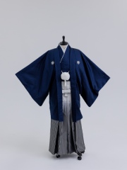 ネイビー×グラデーション