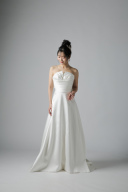 胸元二重ウエストプリーツ/WD00872