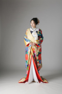 束熨斗 四季花 / IU00879