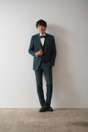 濃グリーンチェック