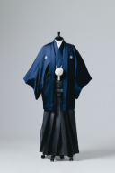 ネイビー×黒ダイヤ