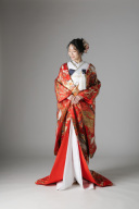 草花文様 鳳凰 / IU00836