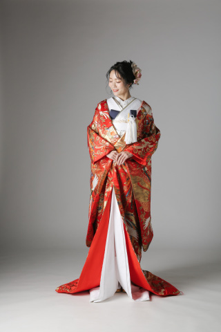 草花文様 鳳凰 / IU00836