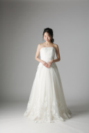 コード刺繍ローウエスト/11585