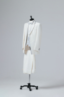 ホワイトグレーパイピング