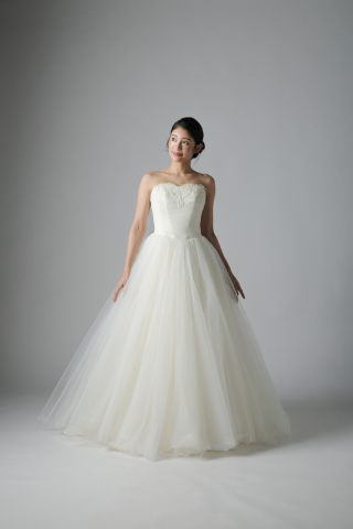 胸元レース後ろリボン/WD00761