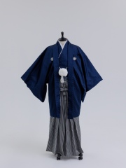 ネイビー×仙台平