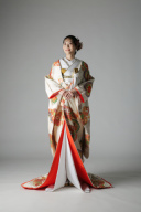 七宝雲取文様　丸紋 / IU00955