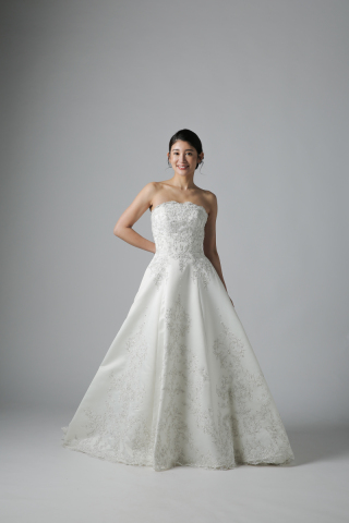 パール付きシルバー総刺繍/WD00951