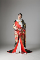 鶴 松 桜 流水 / IU00908