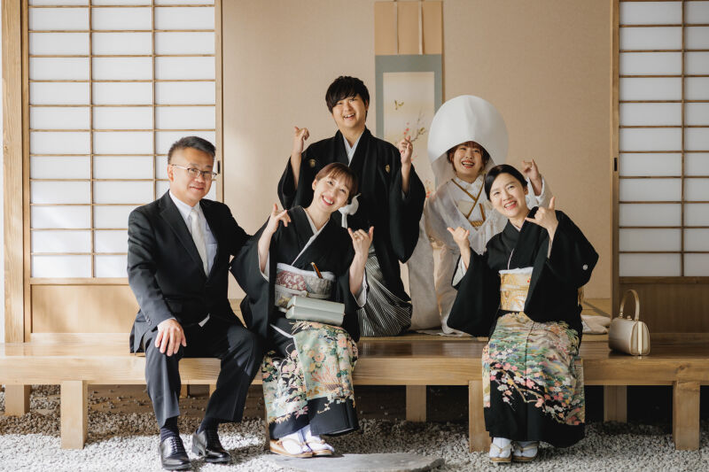 この日のために準備して集まってくださった家族。