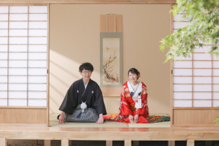 屋内庭園×洋ハウスで和装洋装楽しみましょう♫