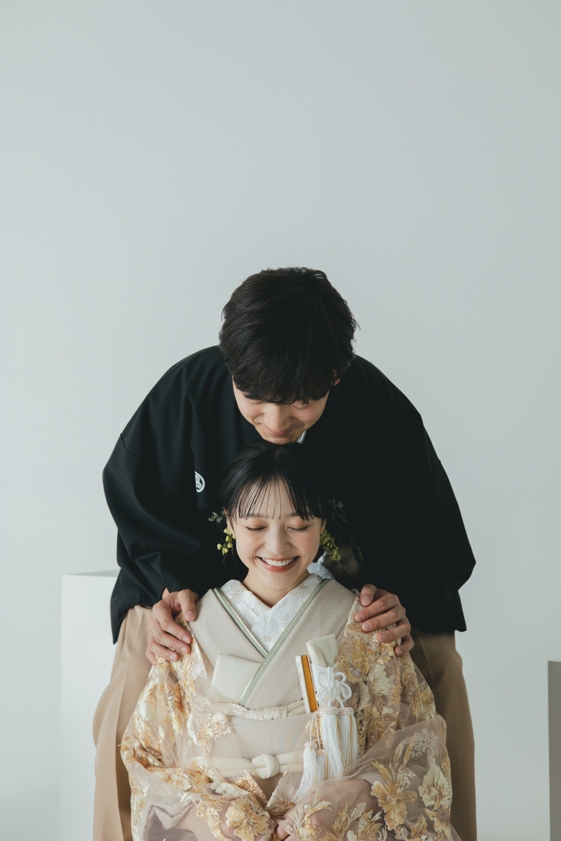 新婦さんの表情