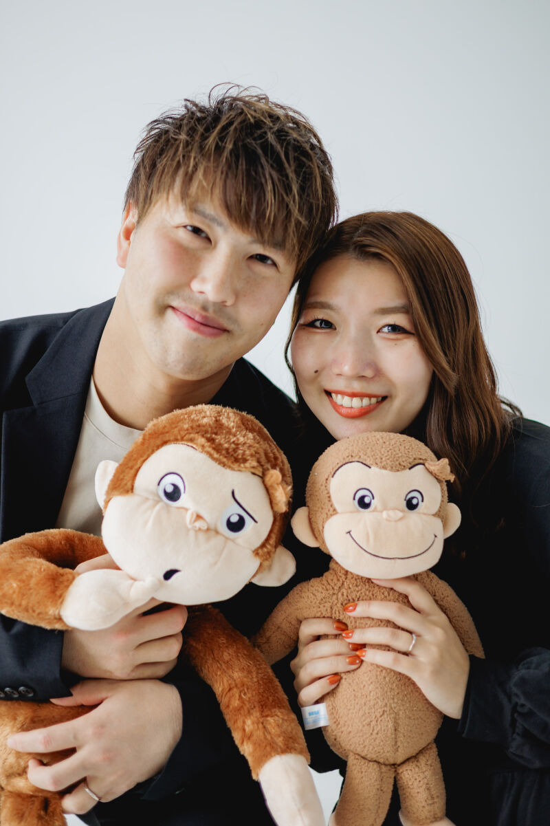 ジョージを連れて