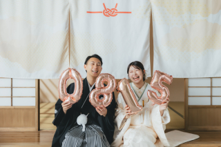 アイテムも可愛い屋内庭園スタジオ