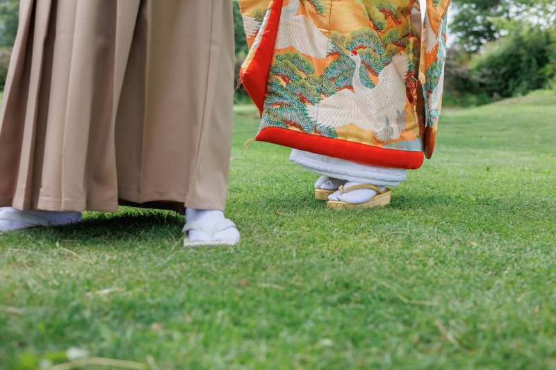 こちらまで照れるシーンですね!