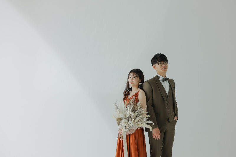 シックな二人がお似合いです！