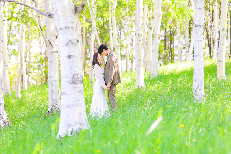 前田森林公園ロケーションにて2人らしさを♫