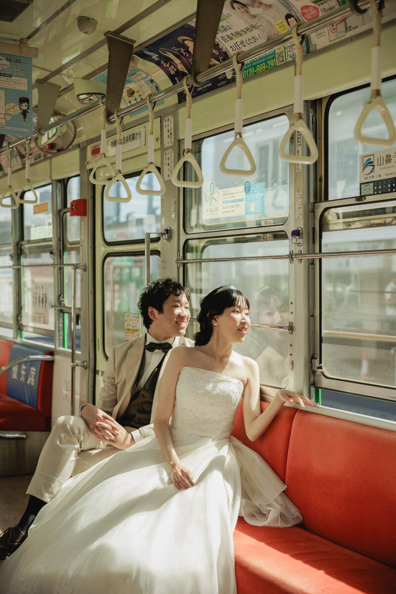 外を眺めてみたり・・